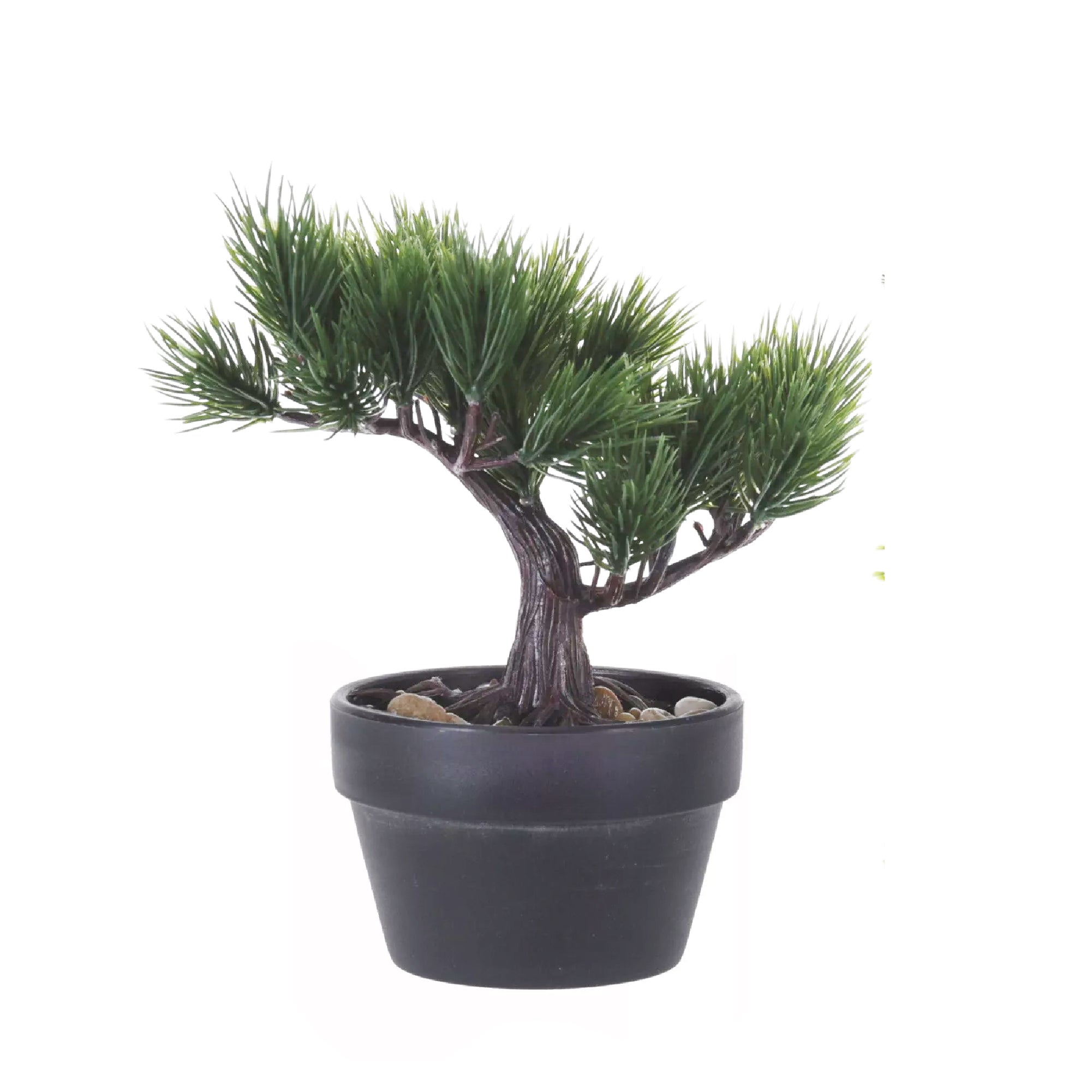 Artificial Bonsai Tree 19cm Natural Stones, Artificial Plant, Home Decor