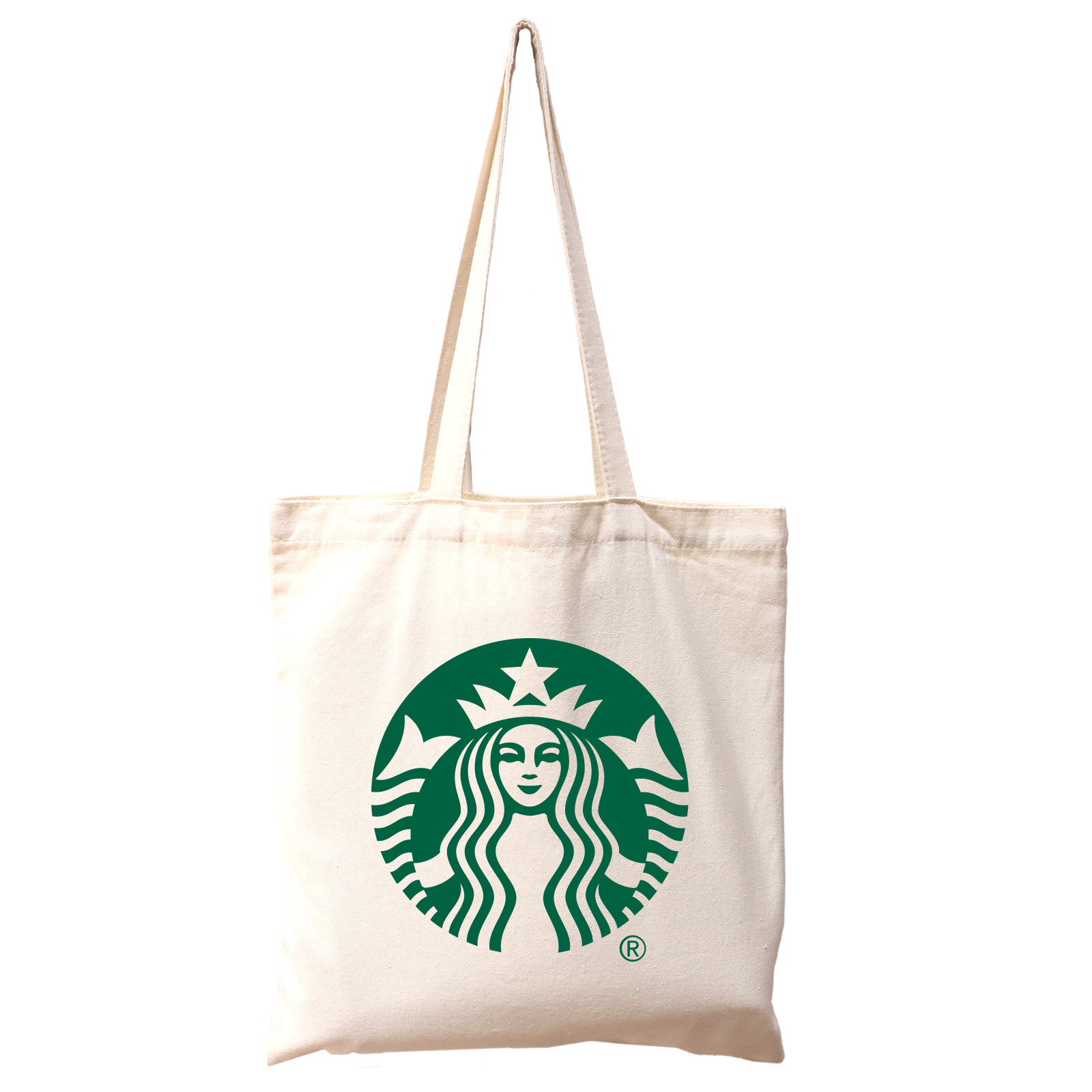CAN02 - Bolsa de lona reutilizable de Starbucks | 270 g/m², 18 l