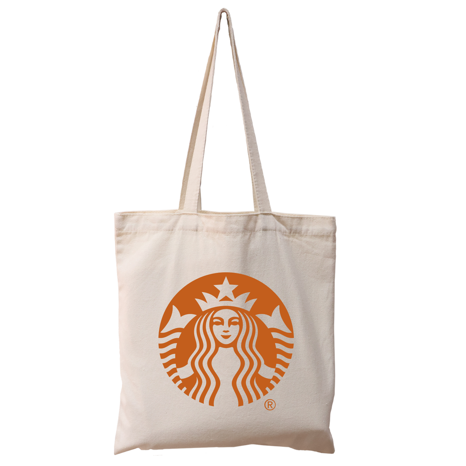 CAN02 - Bolsa de lona reutilizable de Starbucks | 270 g/m², 18 l