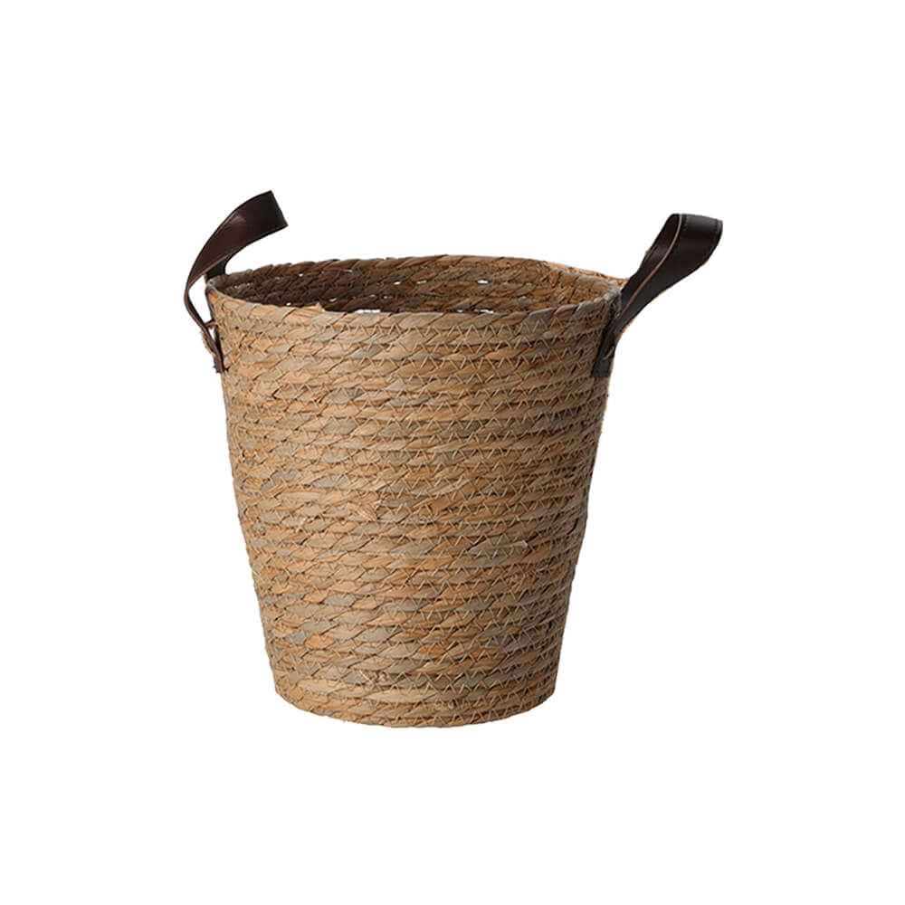 Natural Seagrass Pot Plant Basket with Handles