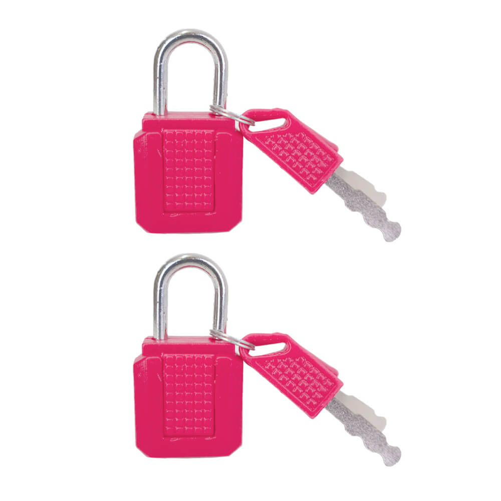 Luggage Padlocks - Set of 2 with 4 Keys - Anti-Theft