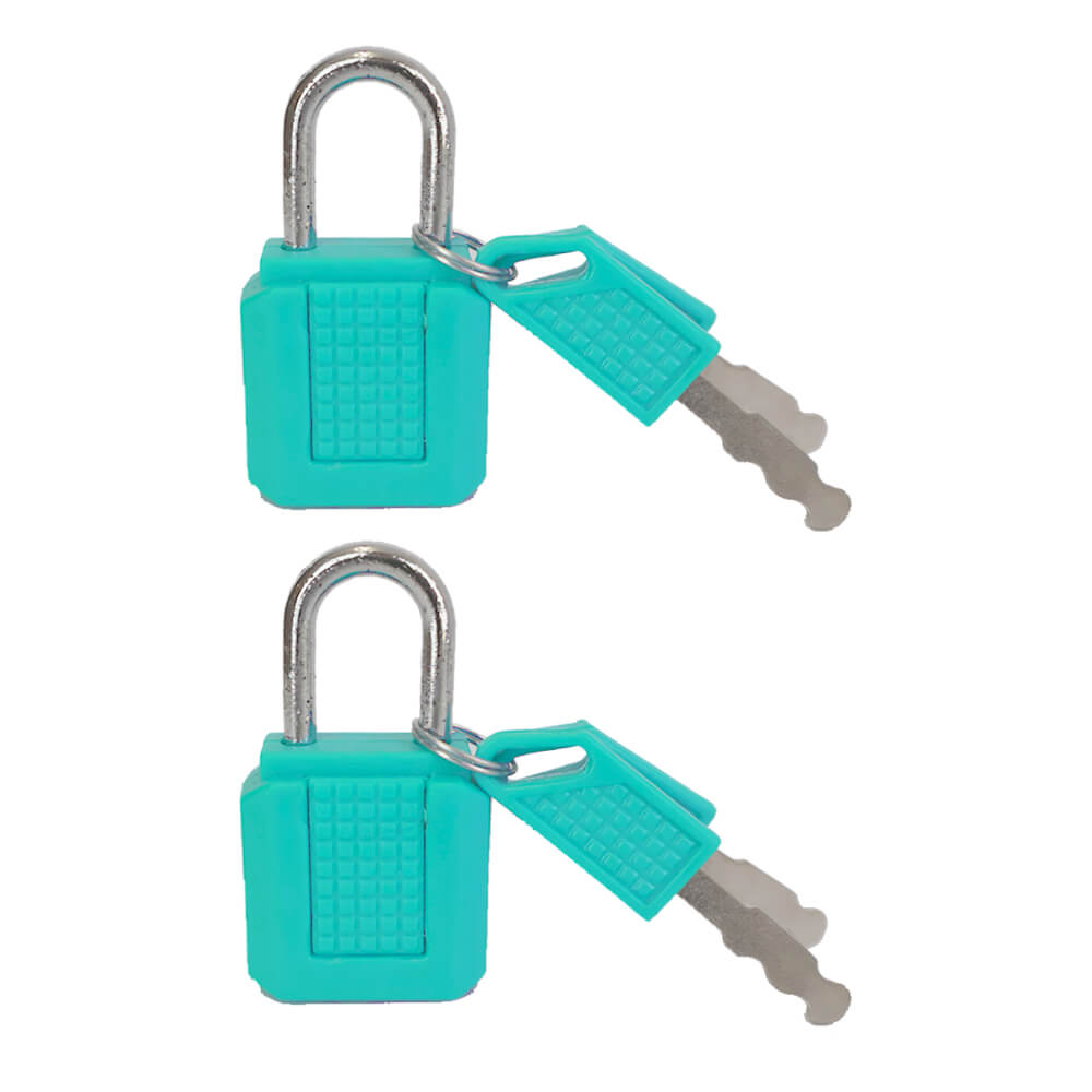 Luggage Padlocks - Set of 2 with 4 Keys - Anti-Theft