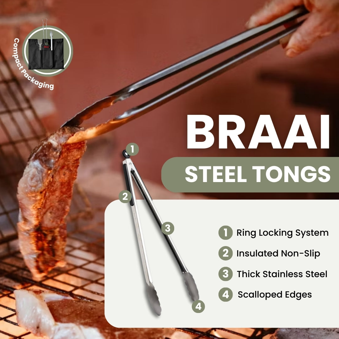 4-teiliges Braai-Gitter-Set