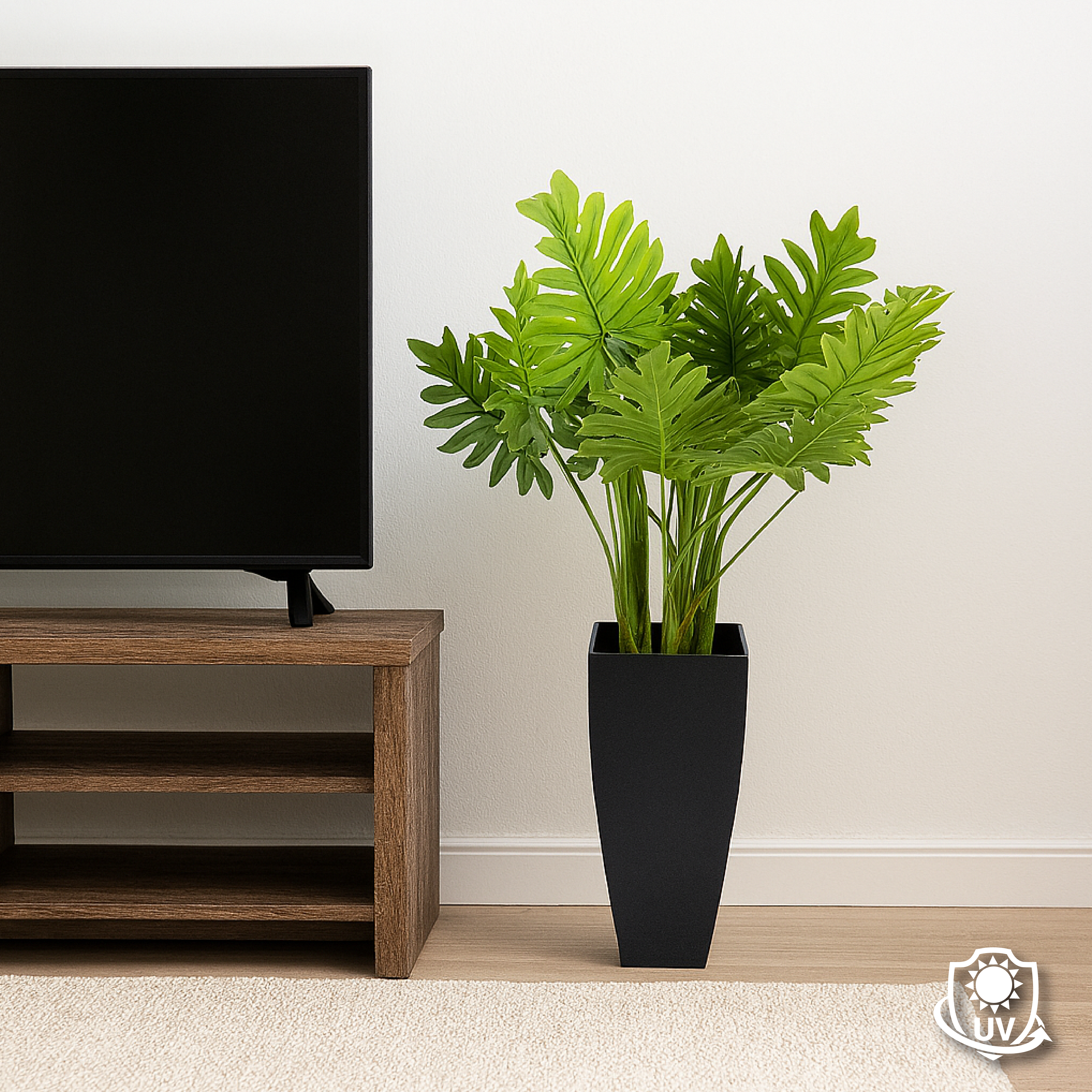 Planta Artificial en Maceta con Piedras Artificiales - 65cm 