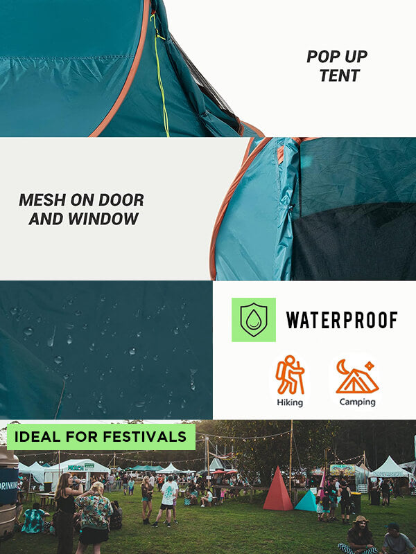 Festival Camping Dome Pop-Up-Zelt