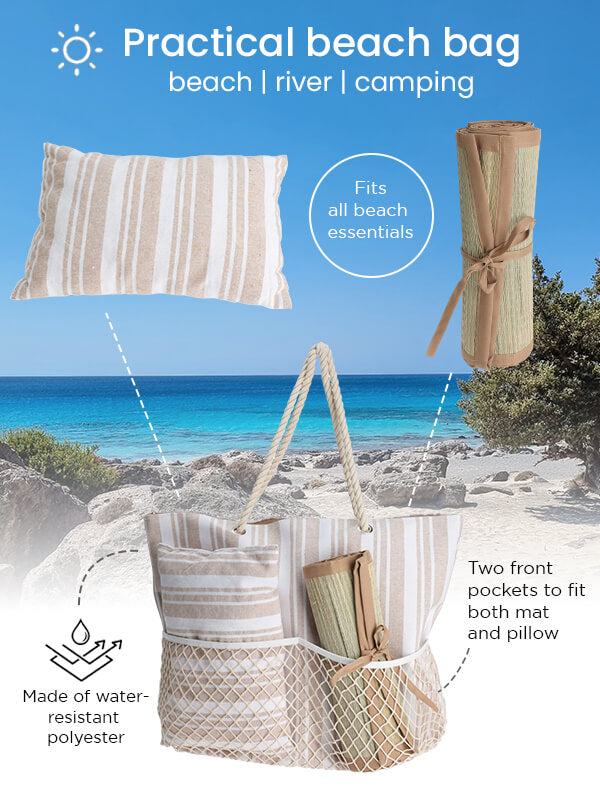 Conjunto de bolsa de playa