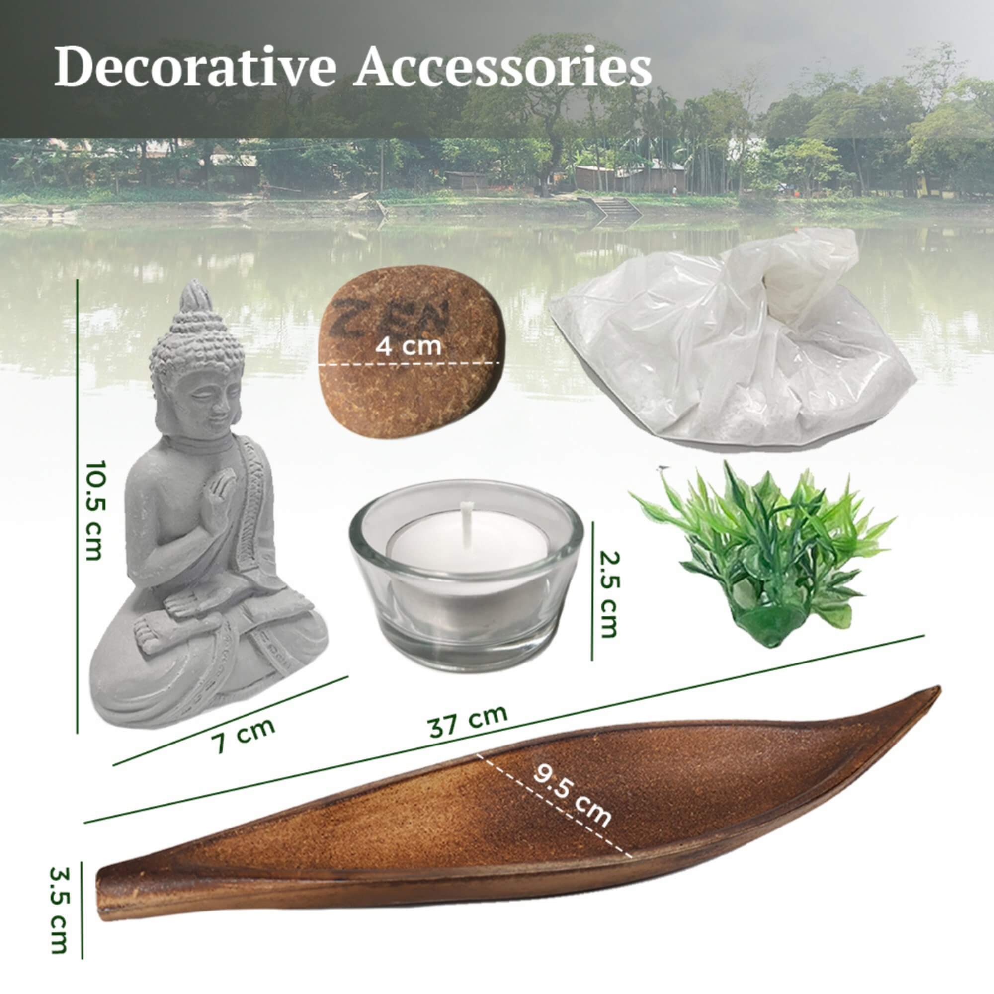 Buddha Canoe Set