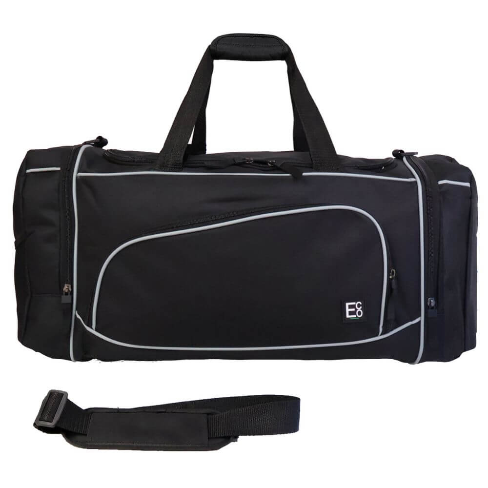 Bolsa de lona deportiva para uso diario - Negro