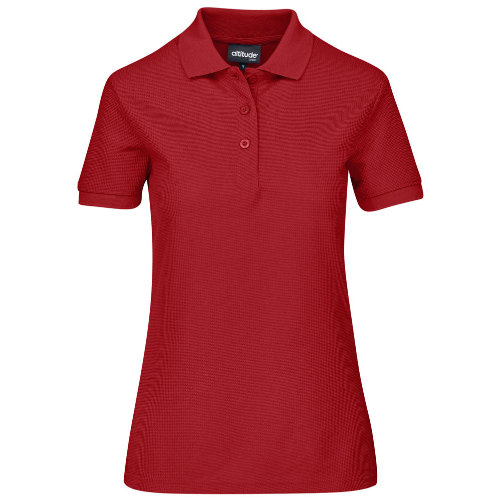 Damen-Golfshirt „Exhibit“.