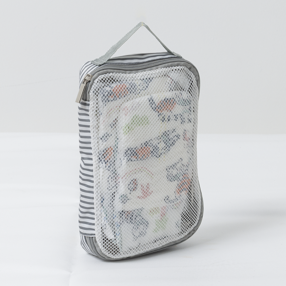 Bolsa de pañales Value Set - Diseño de rayas grises
