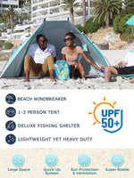 2-Personen-Sonnenschutzzelt – UV50+