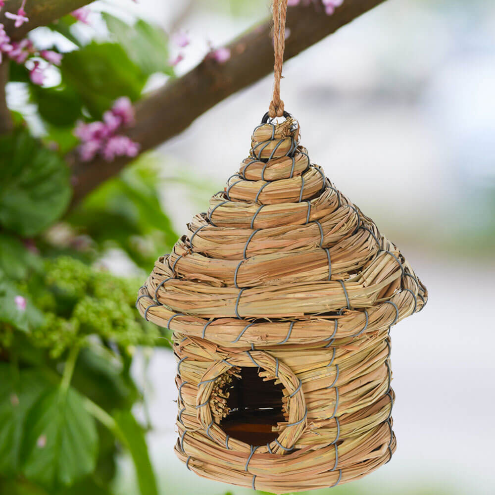 Natural Seagrass Birdhouse