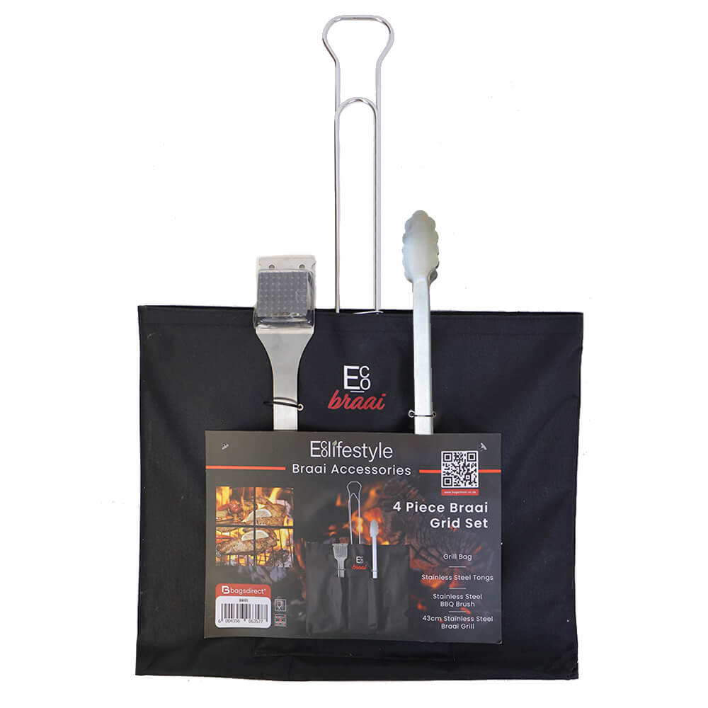 4-teiliges Braai-Gitter-Set