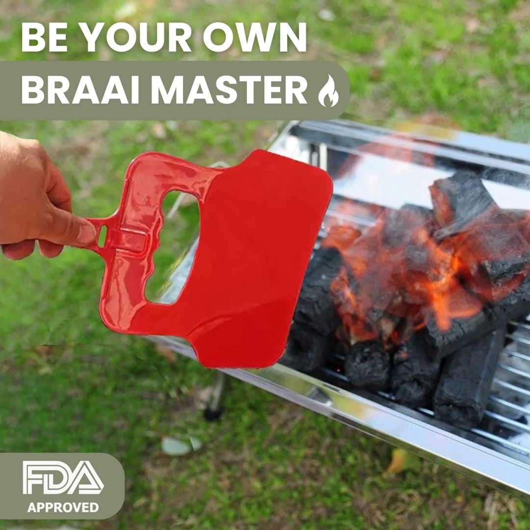 Braai Fan - Dual Hand Grips