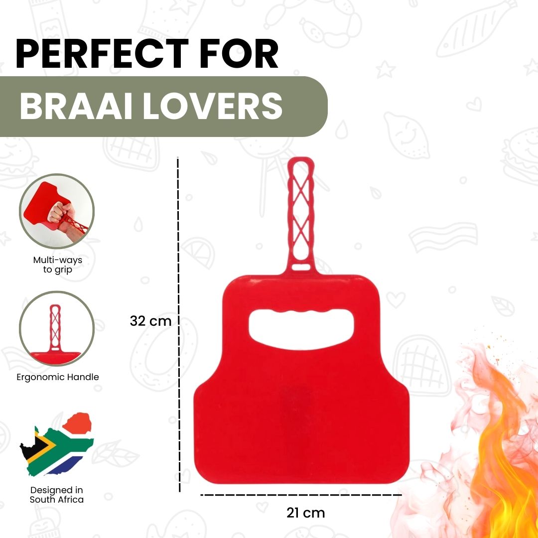 Ventilador Braai - Empuñaduras dobles