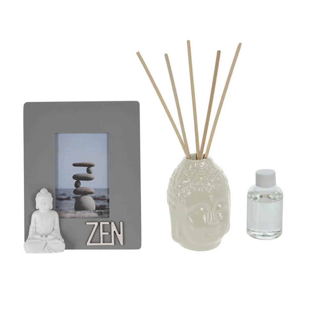 Zen Zone - Buddha Diffuser & Photo Frame Set