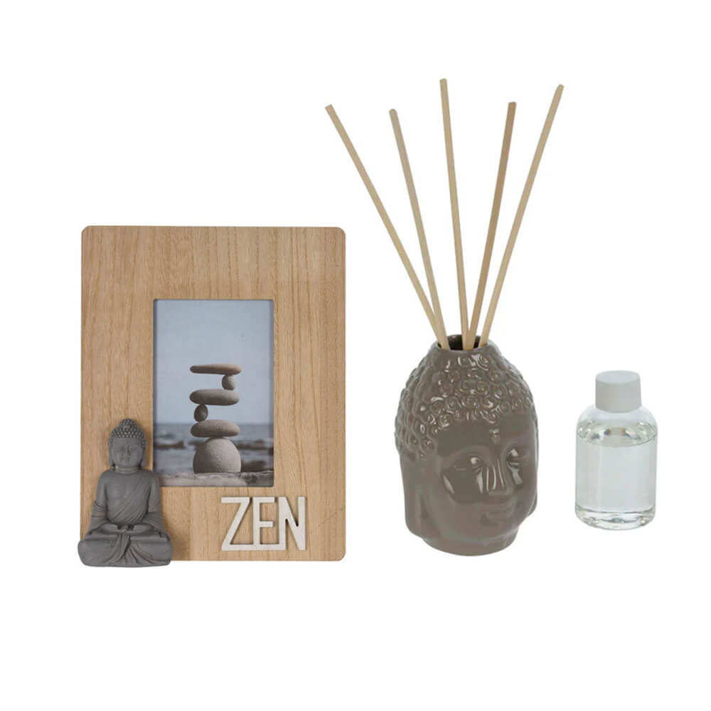 Zen Zone - Buddha Diffuser & Photo Frame Set