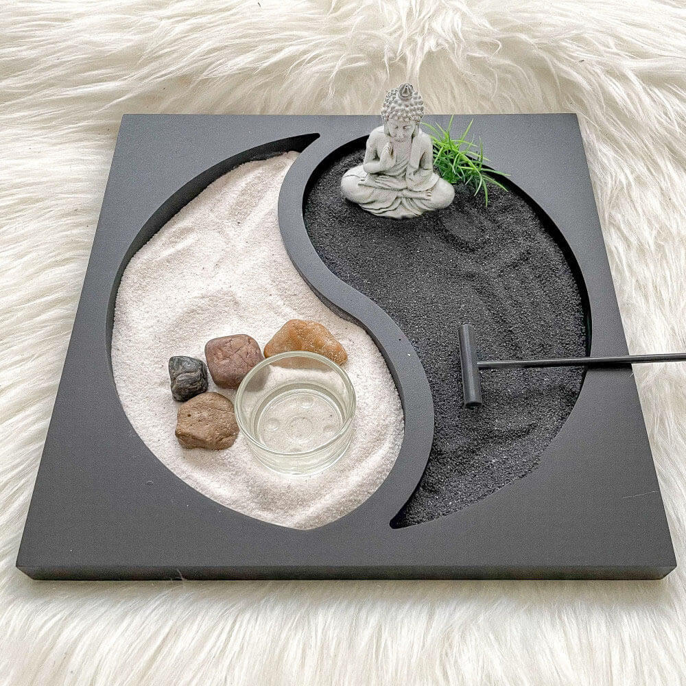 Buddha Zen Garden Set - Set of 10