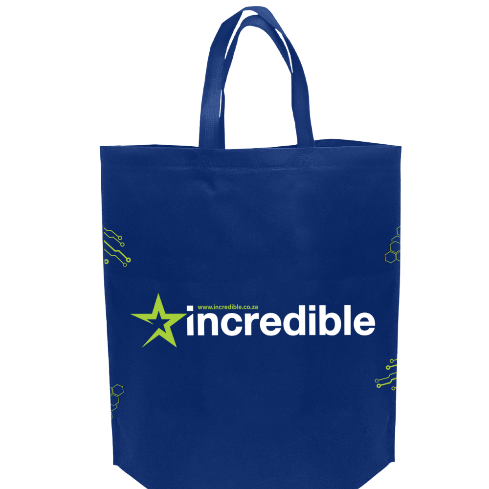 SHOP40 - Bolsa de compras reutilizable grande de tela no tejida | 120 g/m², 29 l