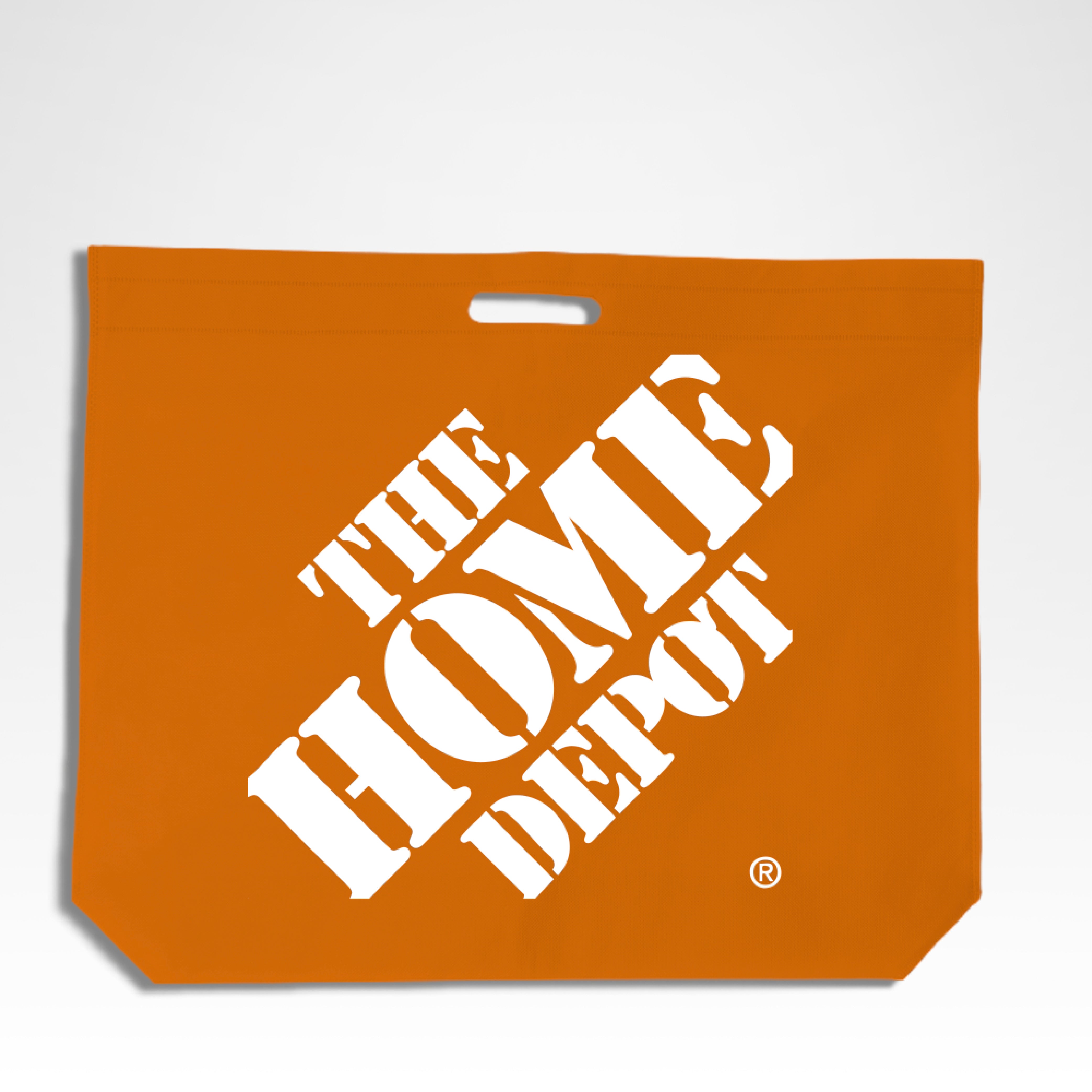 Bolsa de compras troquelada no tejida reutilizable blanca | 70GSM, 24L