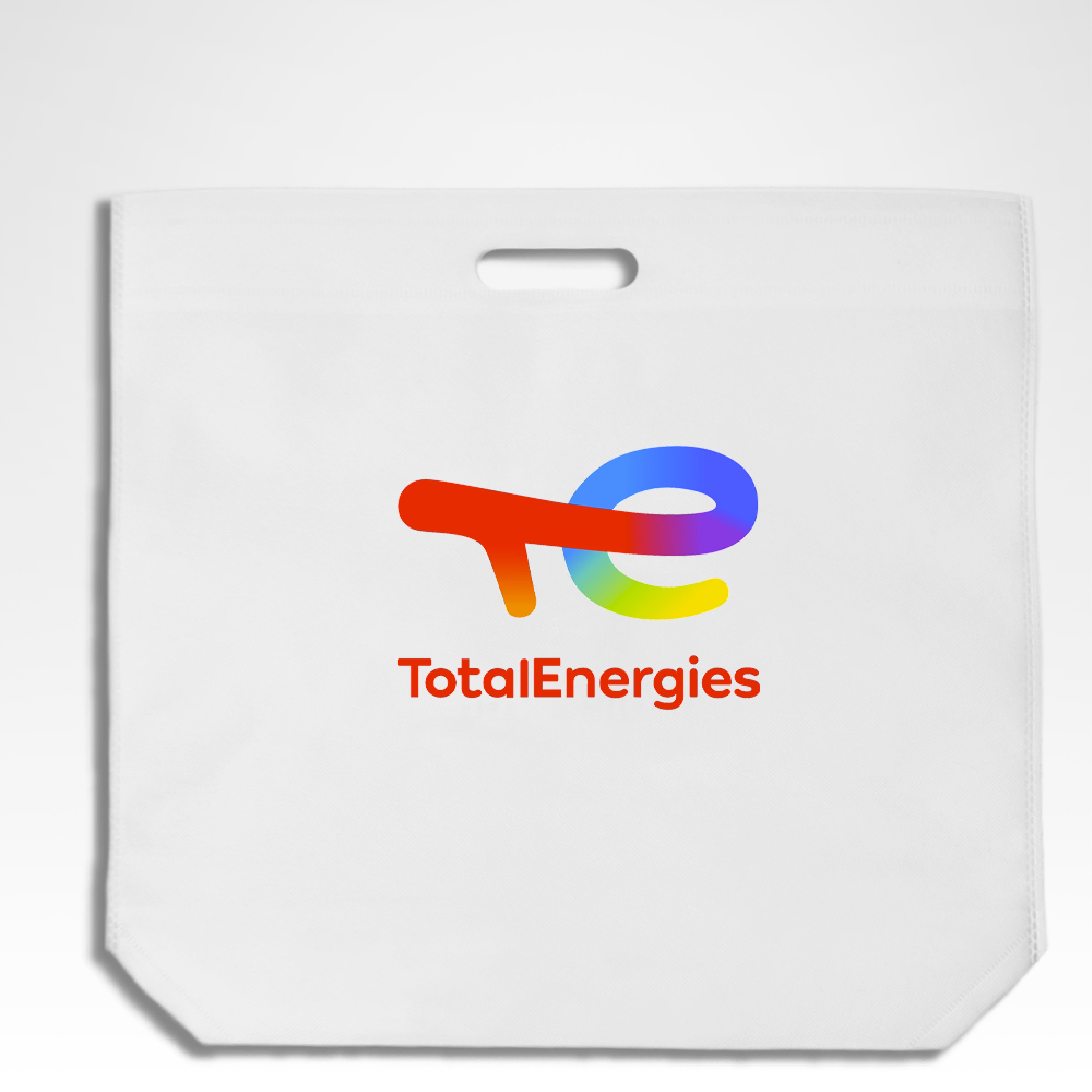 DSC01-M - Bolsa de compras reutilizable mediana, troquelada, de tela no tejida | 70 g/m², 24 l