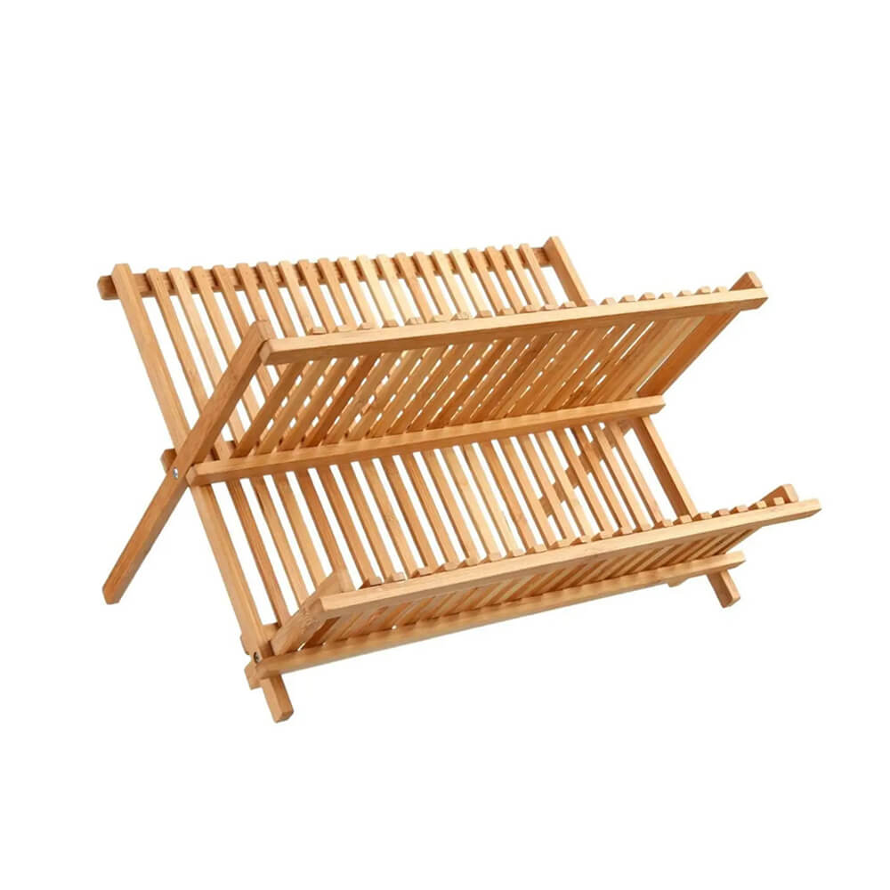 Natural Bamboo Foldable Dishdrainer