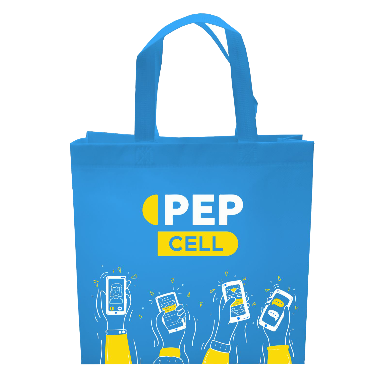 KSH004 - Mini bolsa de compras reutilizable de tela no tejida | 9 l