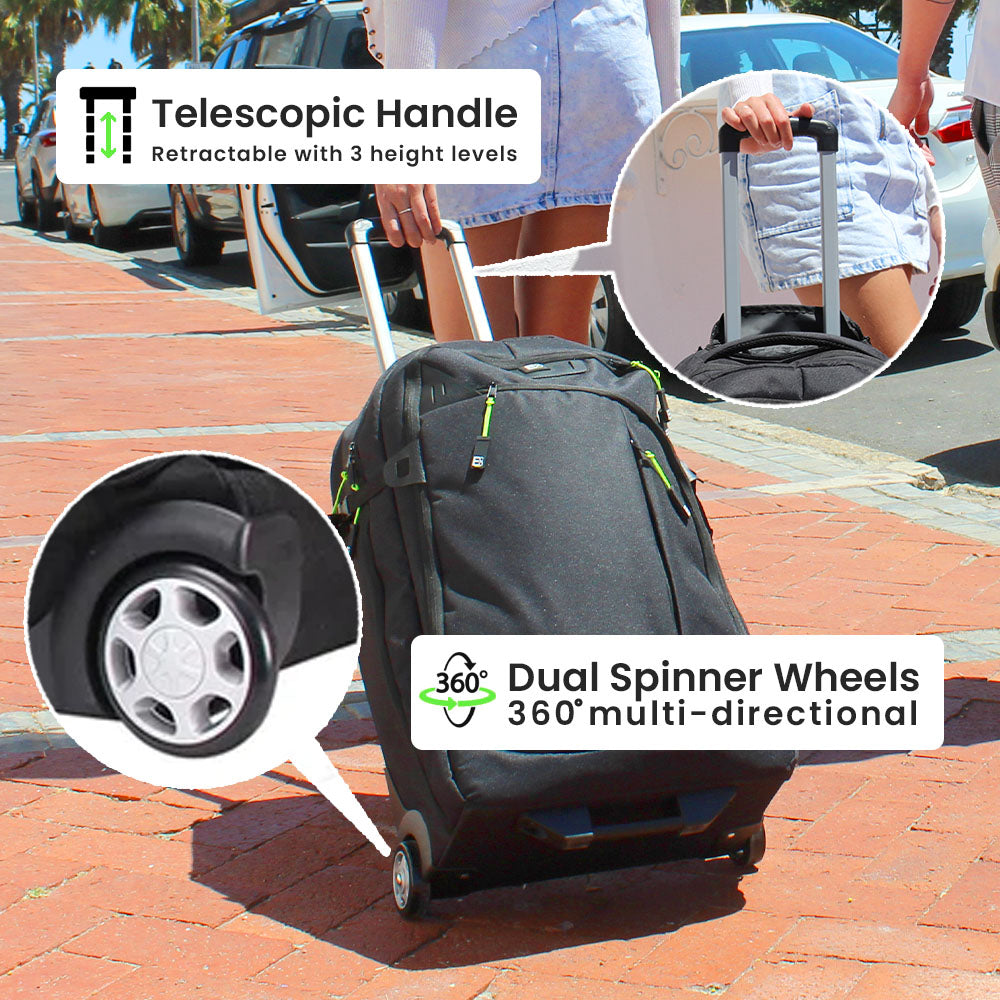 Roller Duffel Trolley-Reisetasche – 85 l