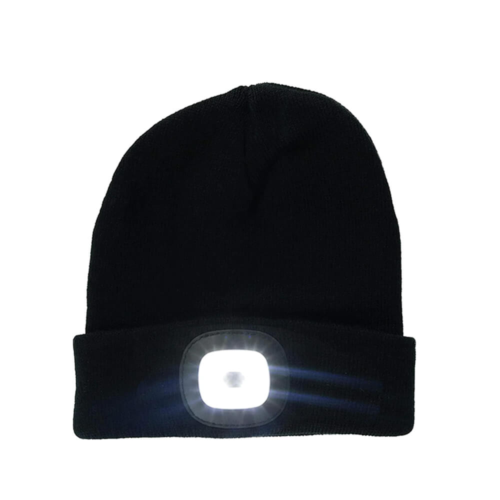 Gorro con luz frontal LED