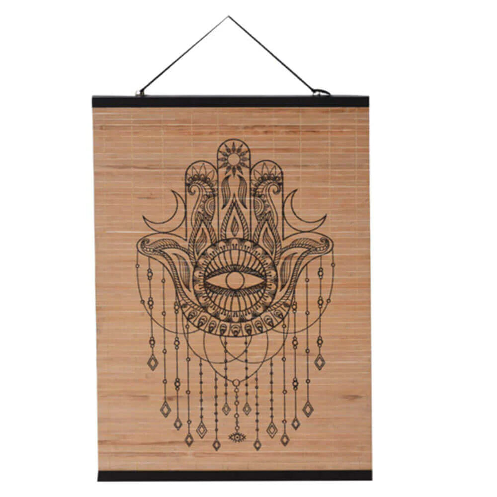 Natural Bamboo Hanging Wall Decoration