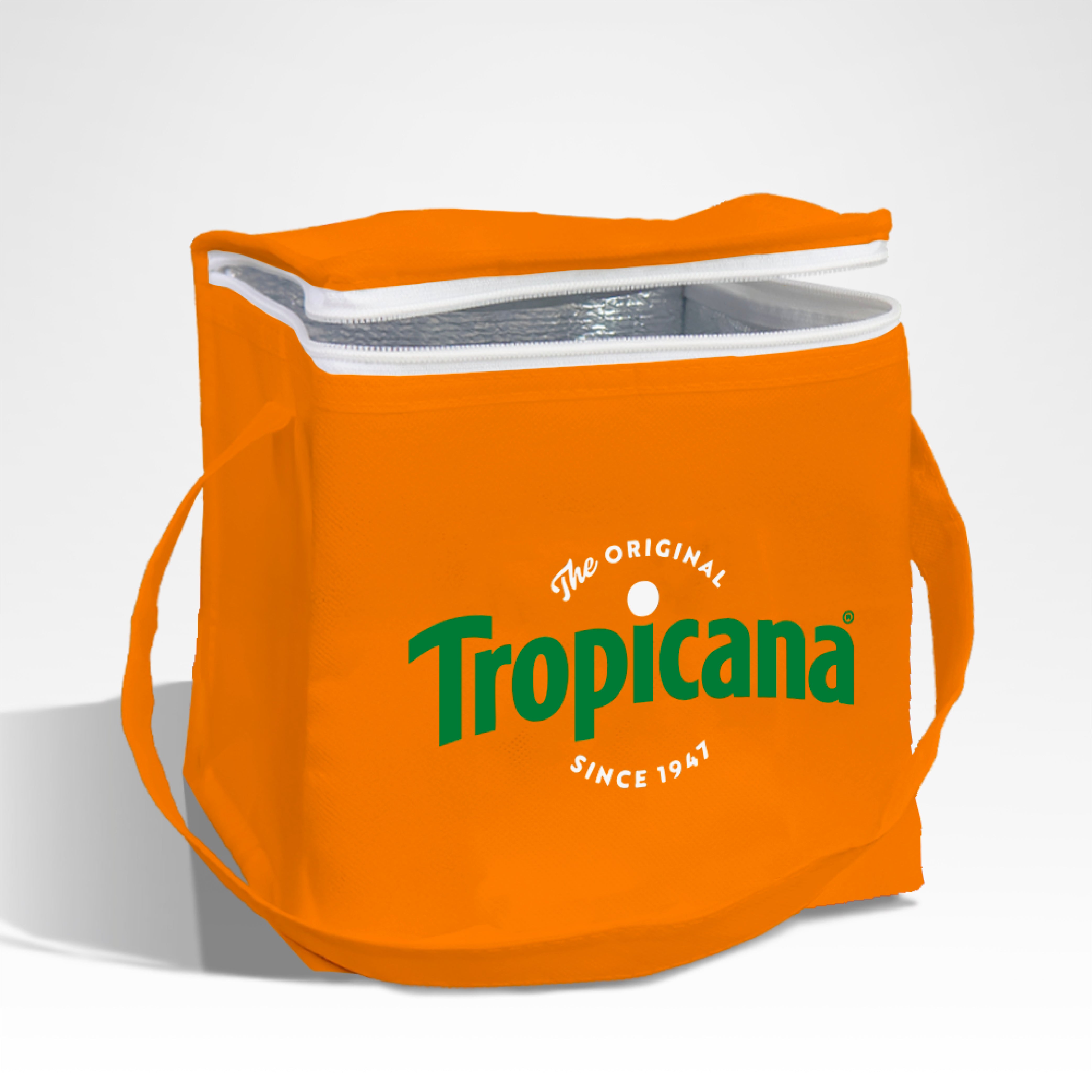 Bolsa térmica reutilizable no tejida con aislamiento | 80GSM, 19L