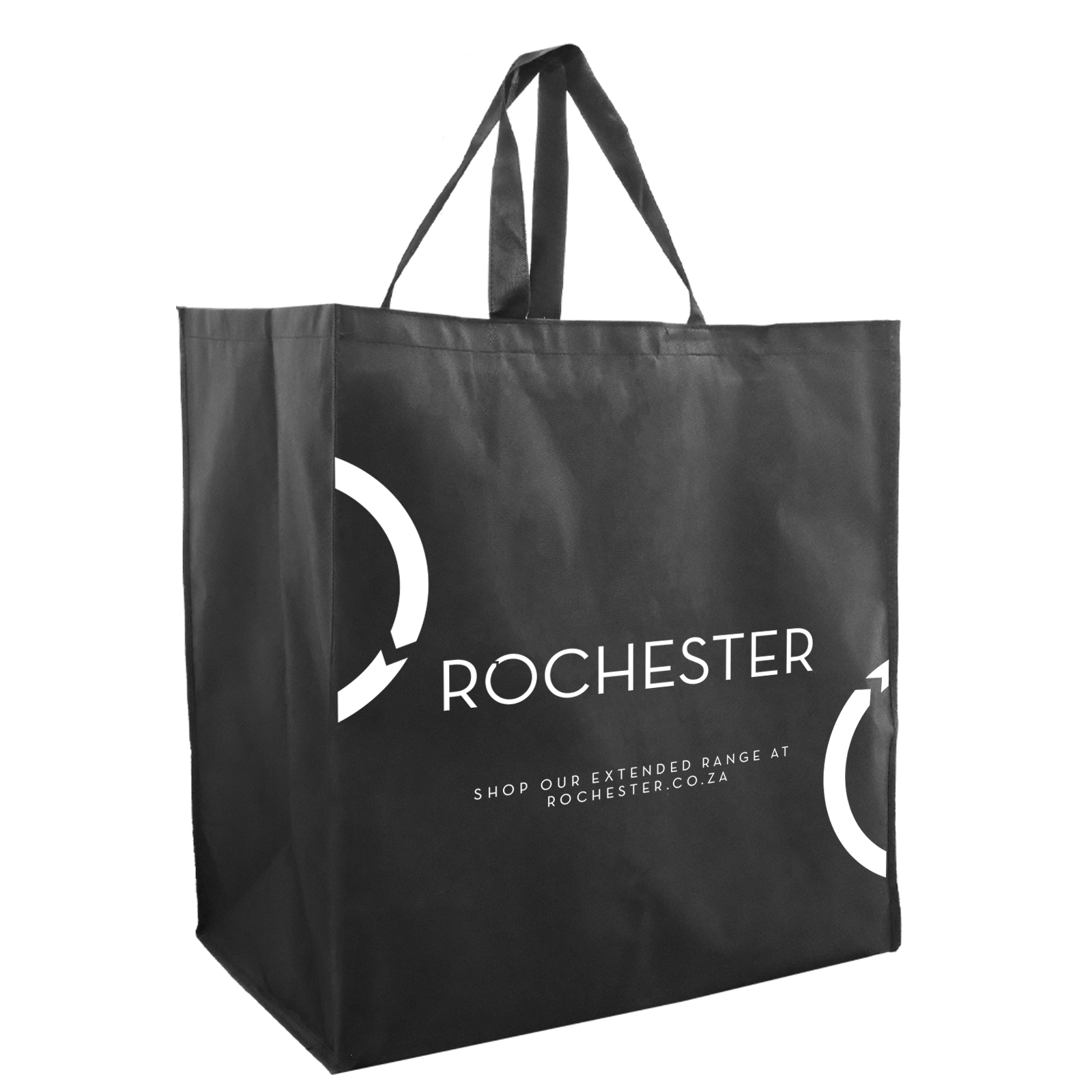 SHOP55 - Bolsa de compras reutilizable XXL de tela no tejida | 70 g/m², 76 l
