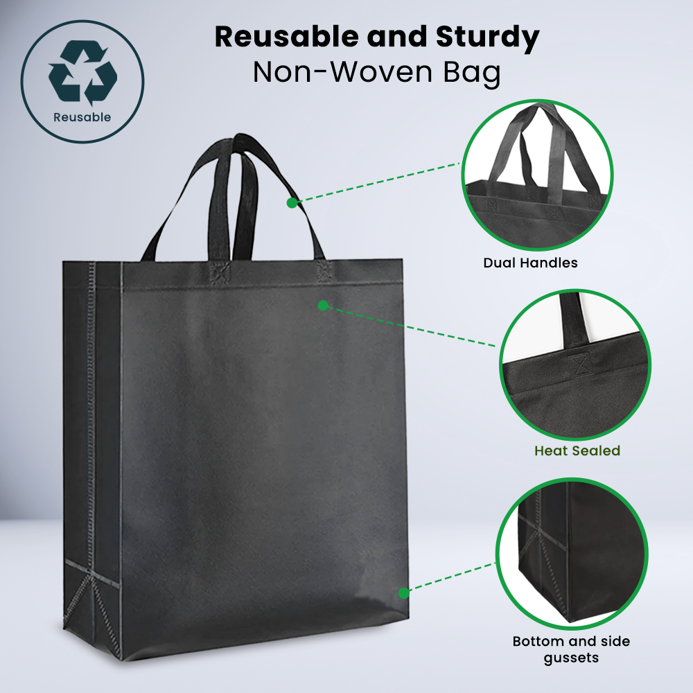 XL Reusable Non-Woven Shopping Bag | 70GSM, 49L