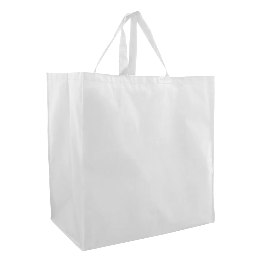 SHOP55 - Bolsa de compras reutilizable XXL de tela no tejida | 70 g/m², 76 l