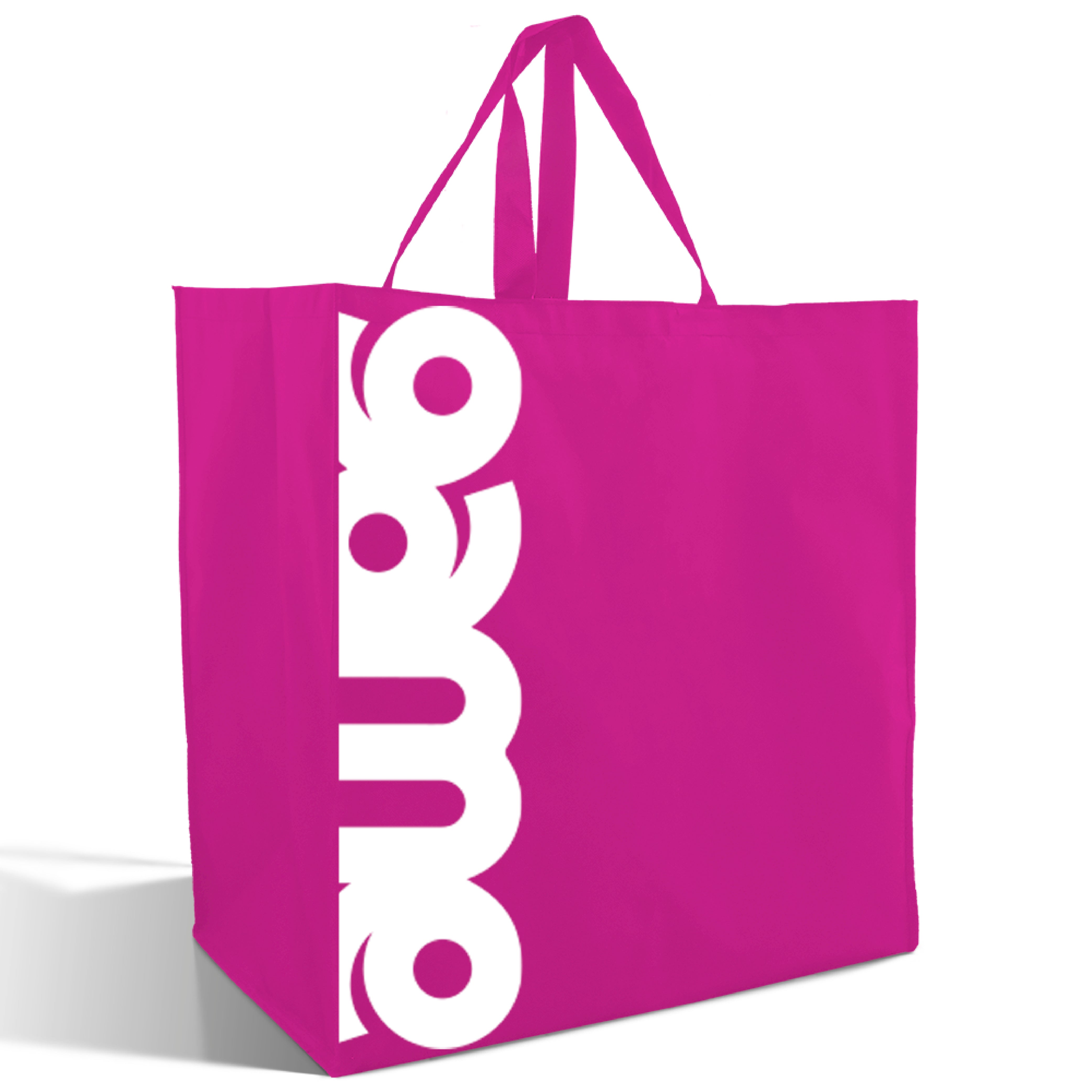 SHOP55 - Bolsa de compras reutilizable XXL de tela no tejida | 70 g/m², 76 l