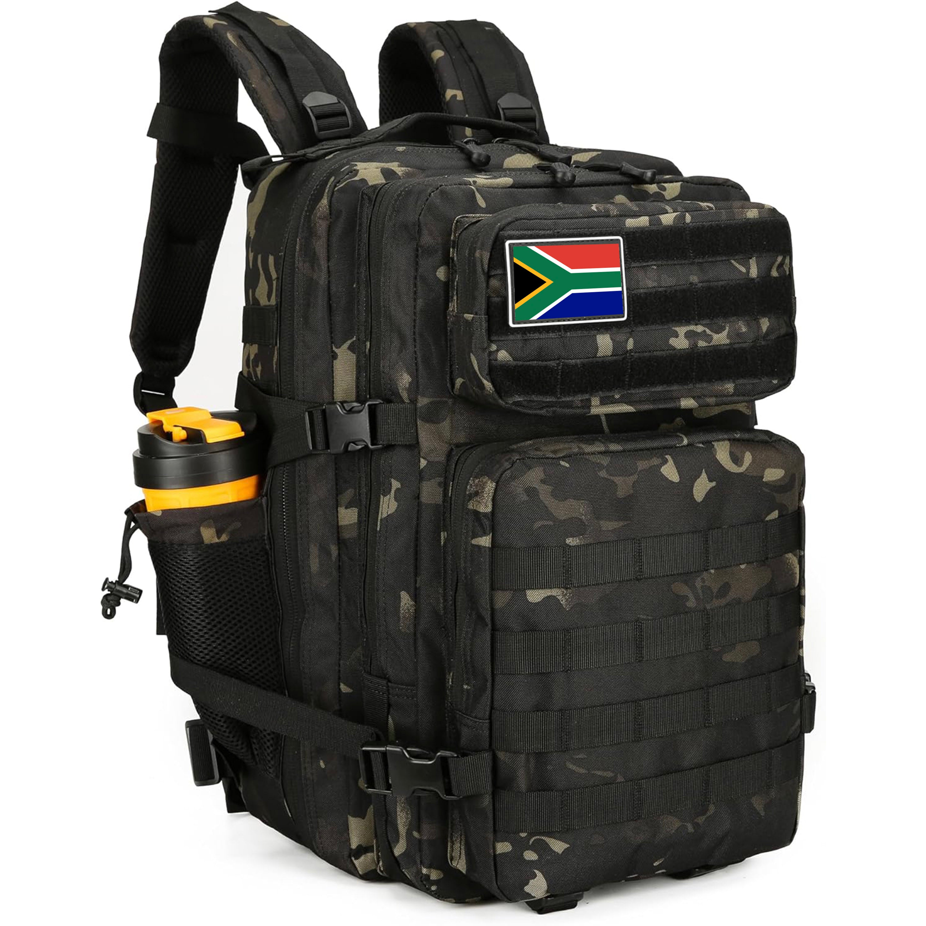 Tactical Water-Resistant Camouflage Backpack – 28L