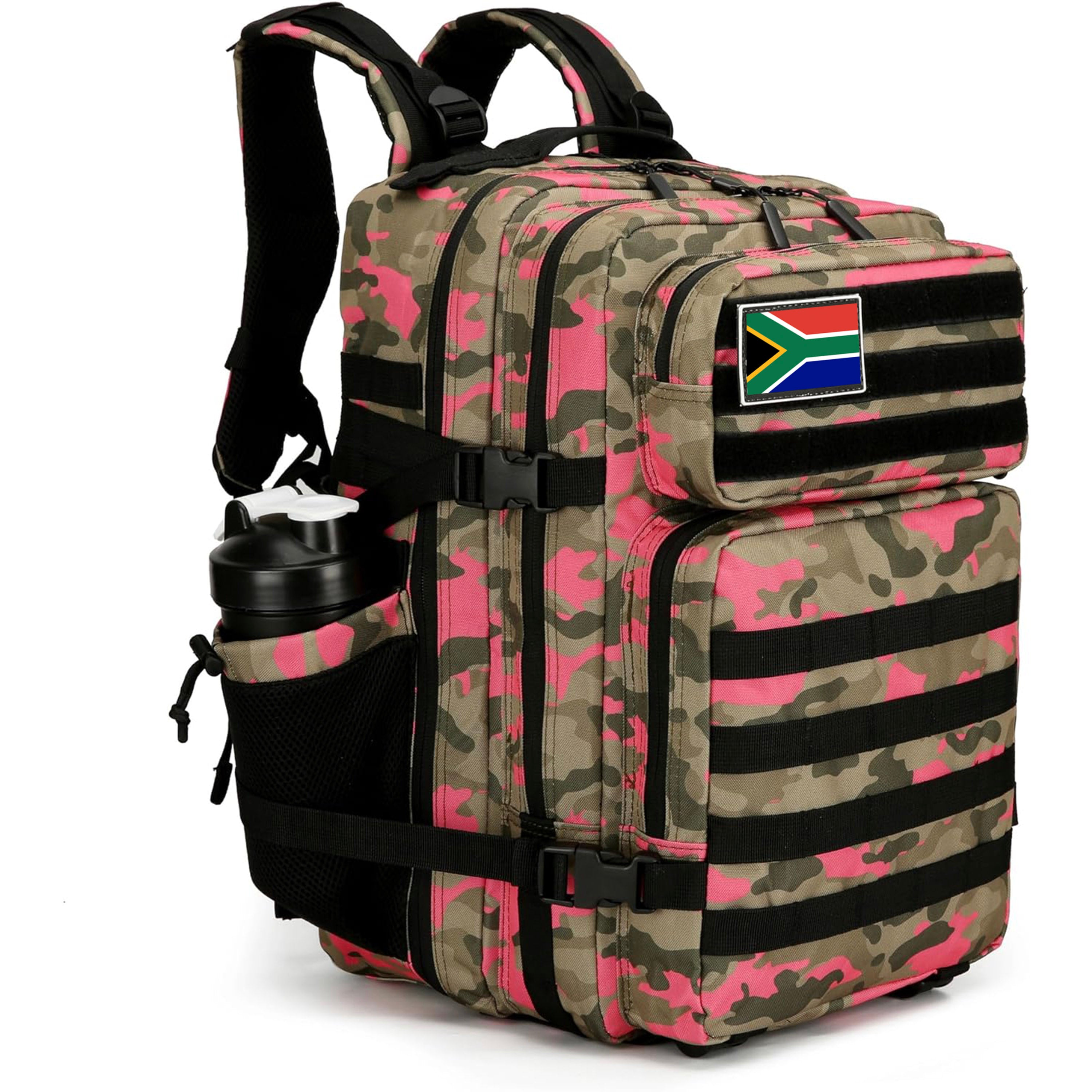 Tactical Water-Resistant Camouflage Backpack – 28L