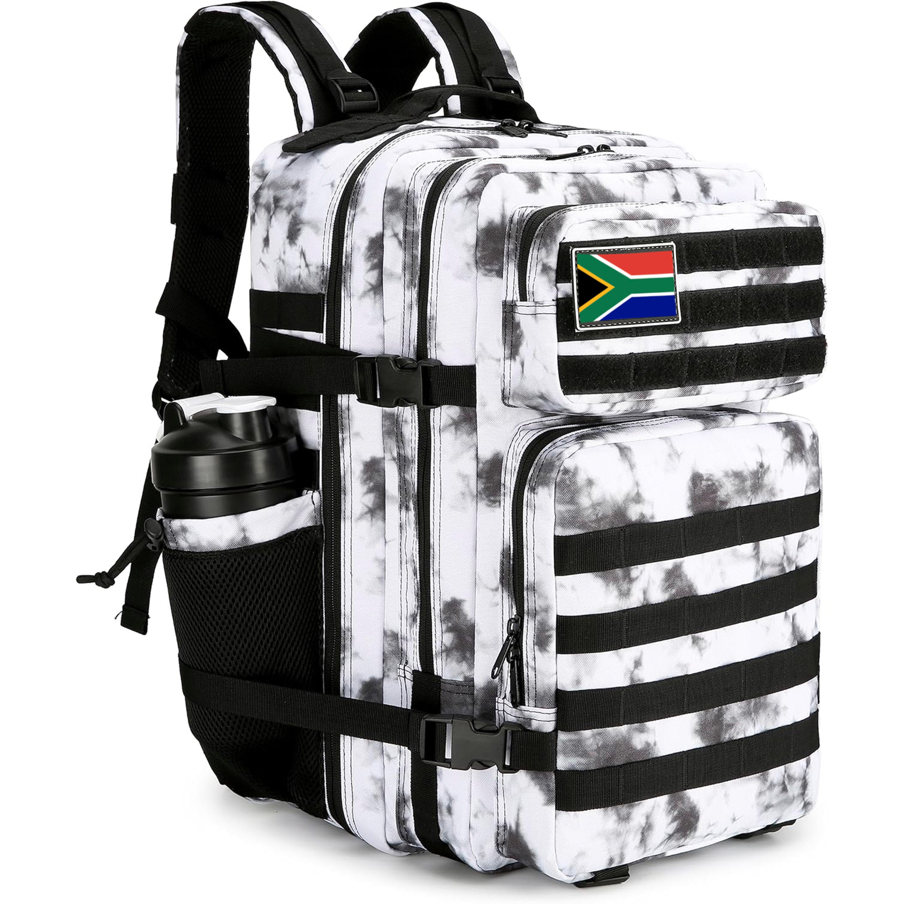 Tactical Water-Resistant Tie Die Backpack – 28L