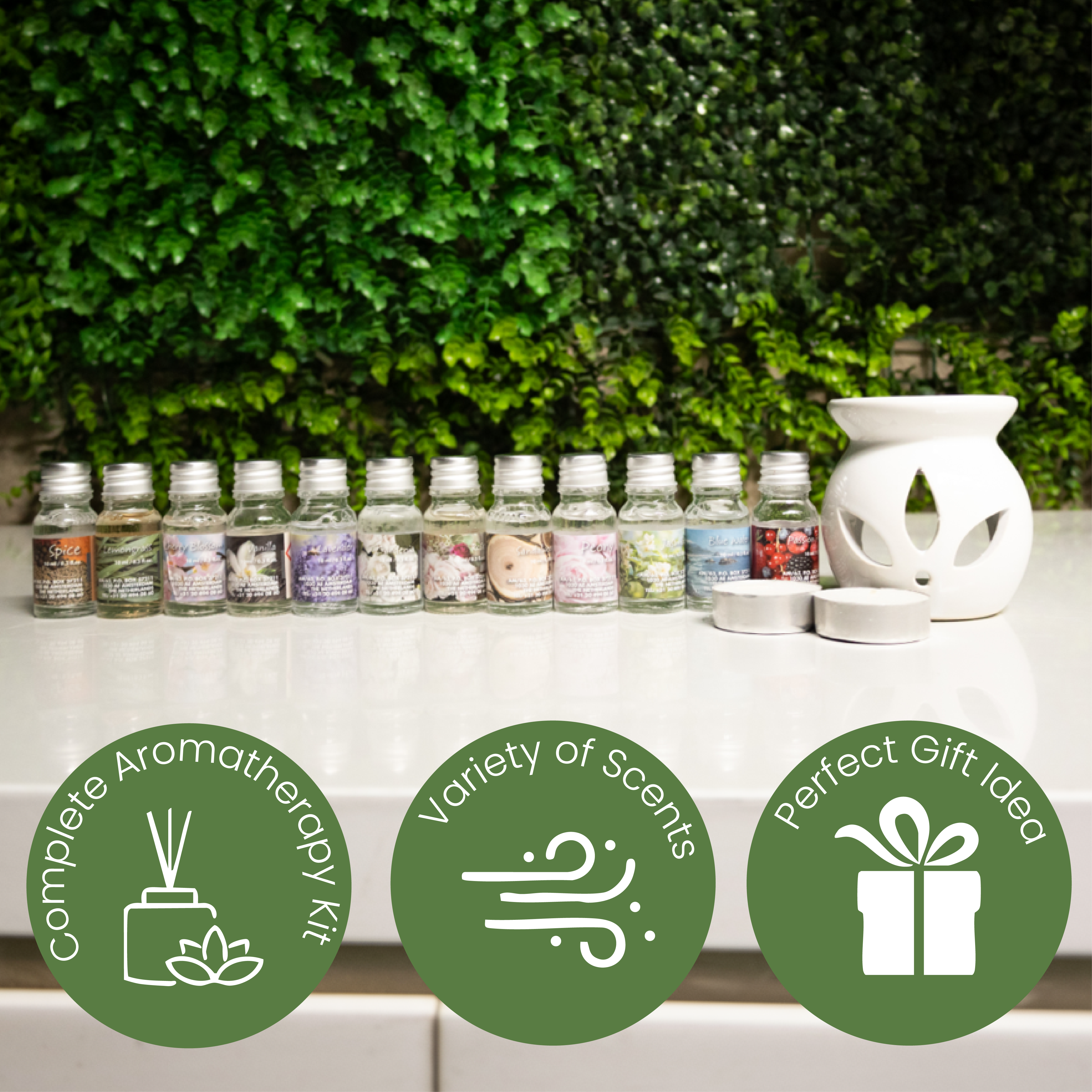 Set de caja de regalo aromática - 15 piezas