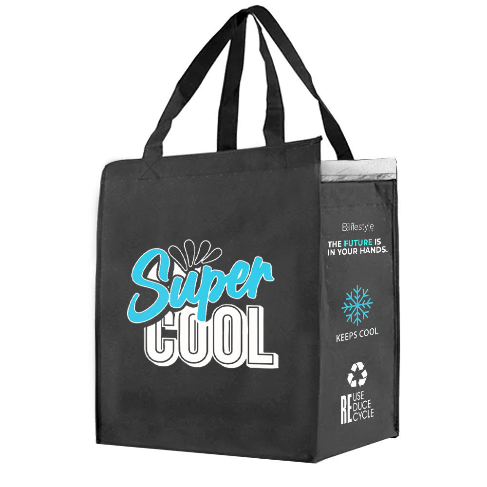 Bolsa de compras más fresca no tejida reutilizable | 70GSM, 29L