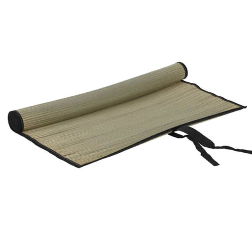 Natural Straw Roll Up Mat