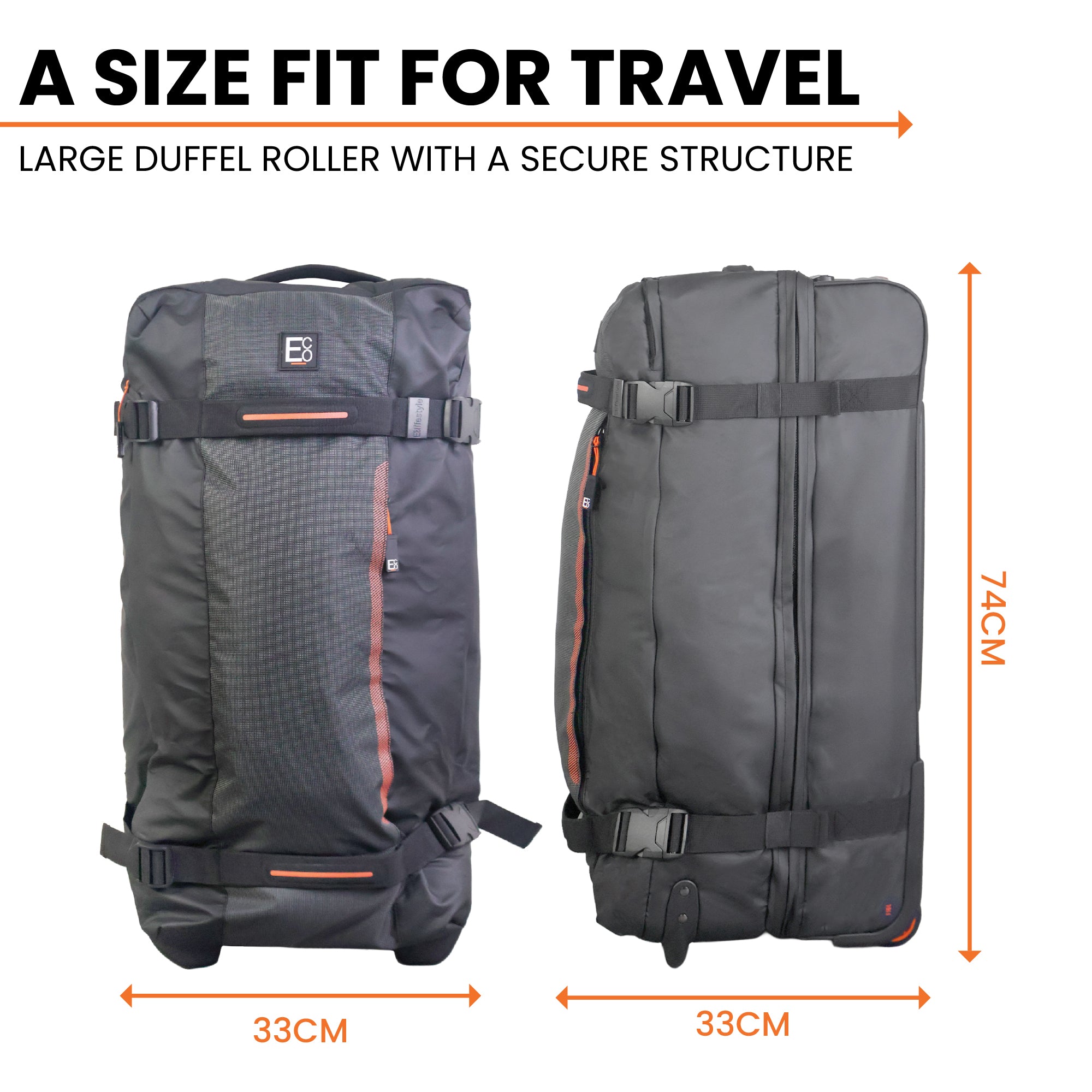 Dallas Roller Duffel Bag