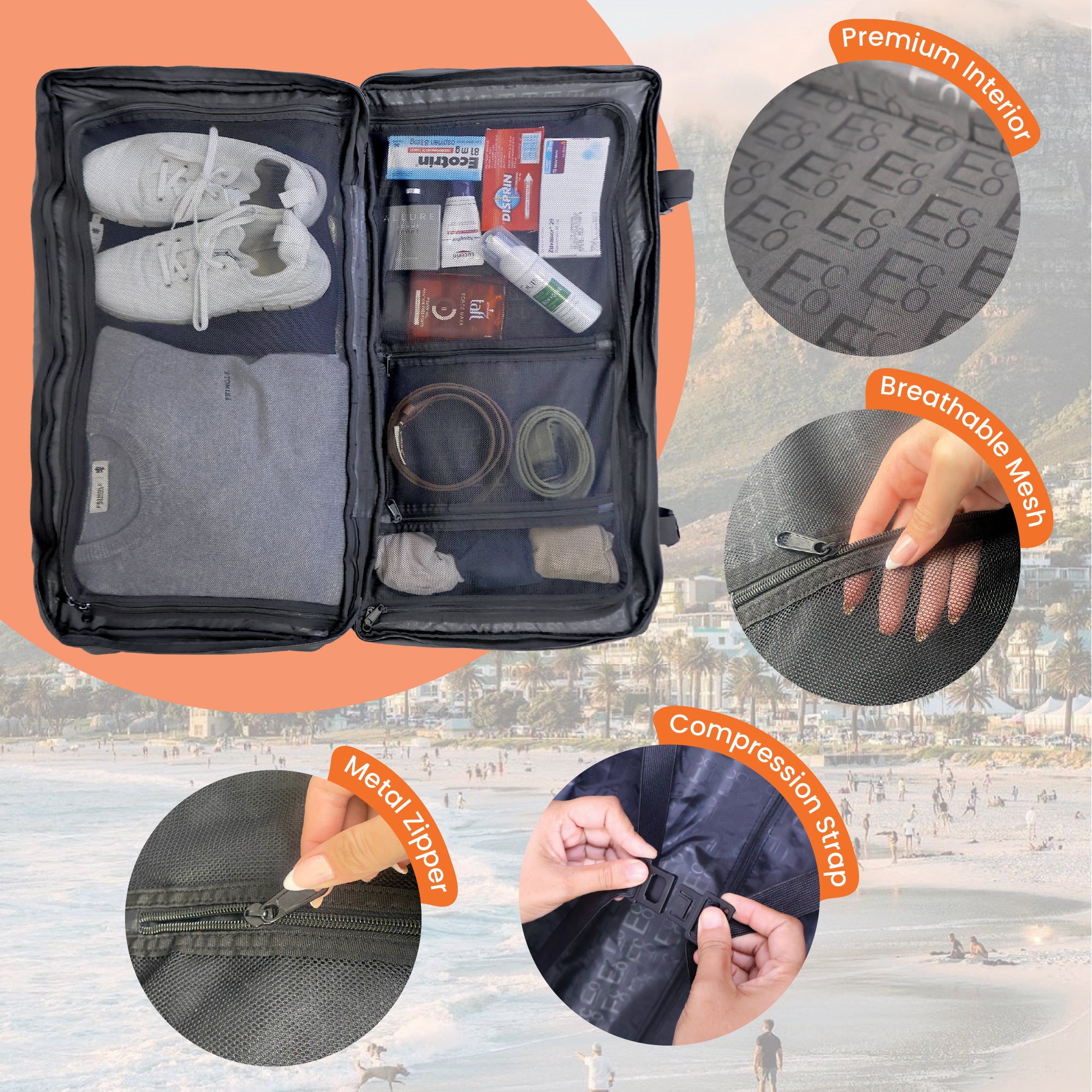Dallas Roller Duffel Bag