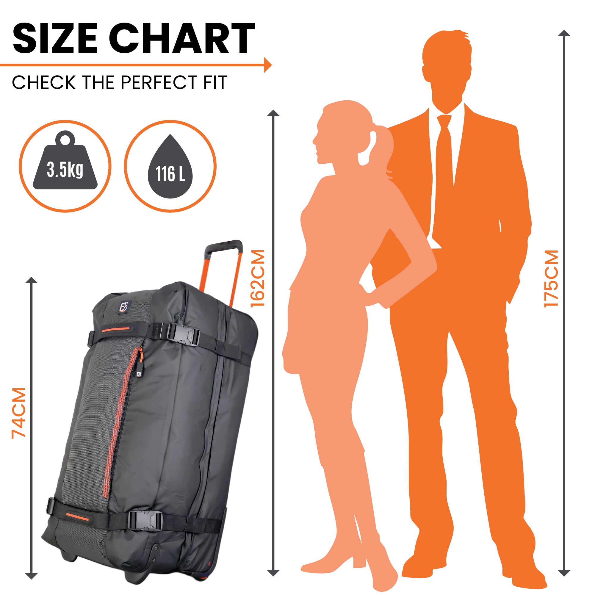 Dallas Roller Duffel Bag