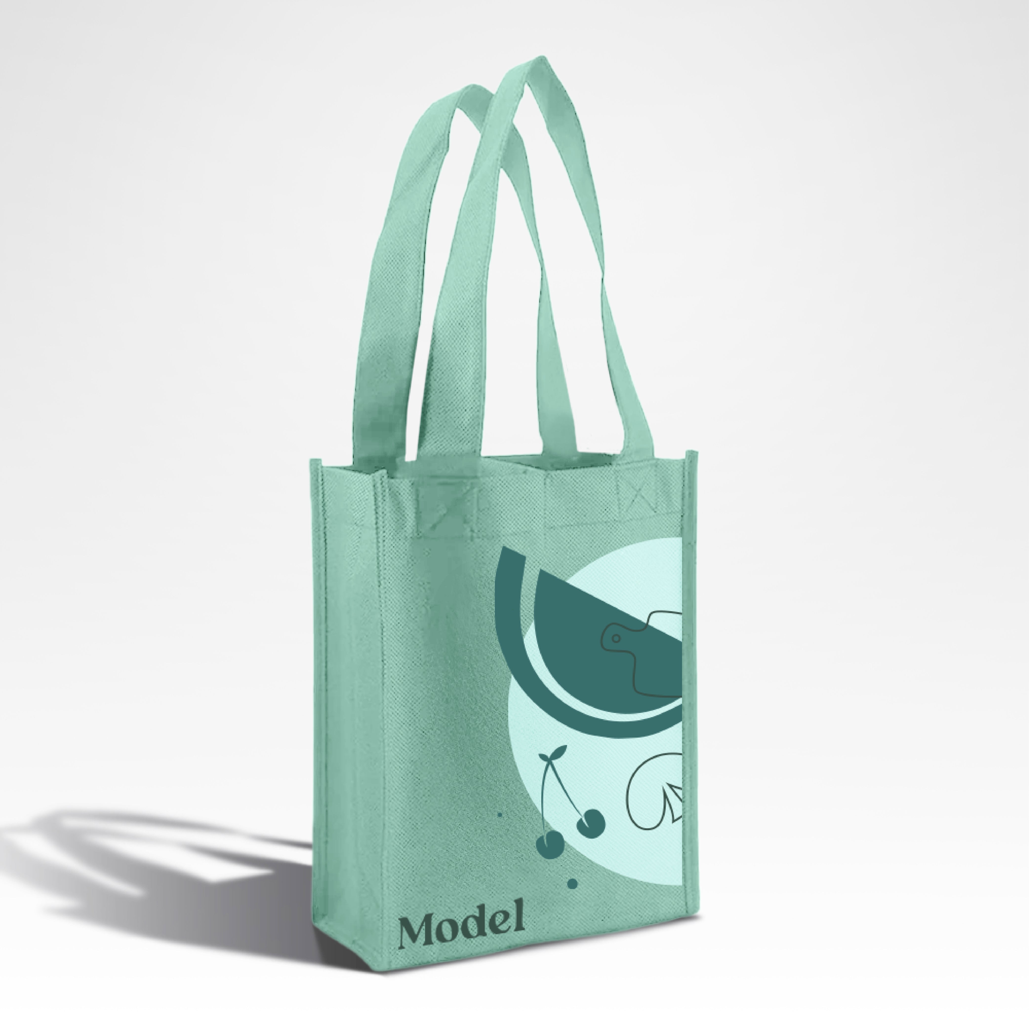 Reusable Wine Bag for 2 Bottles | 80GSM, 7.6L