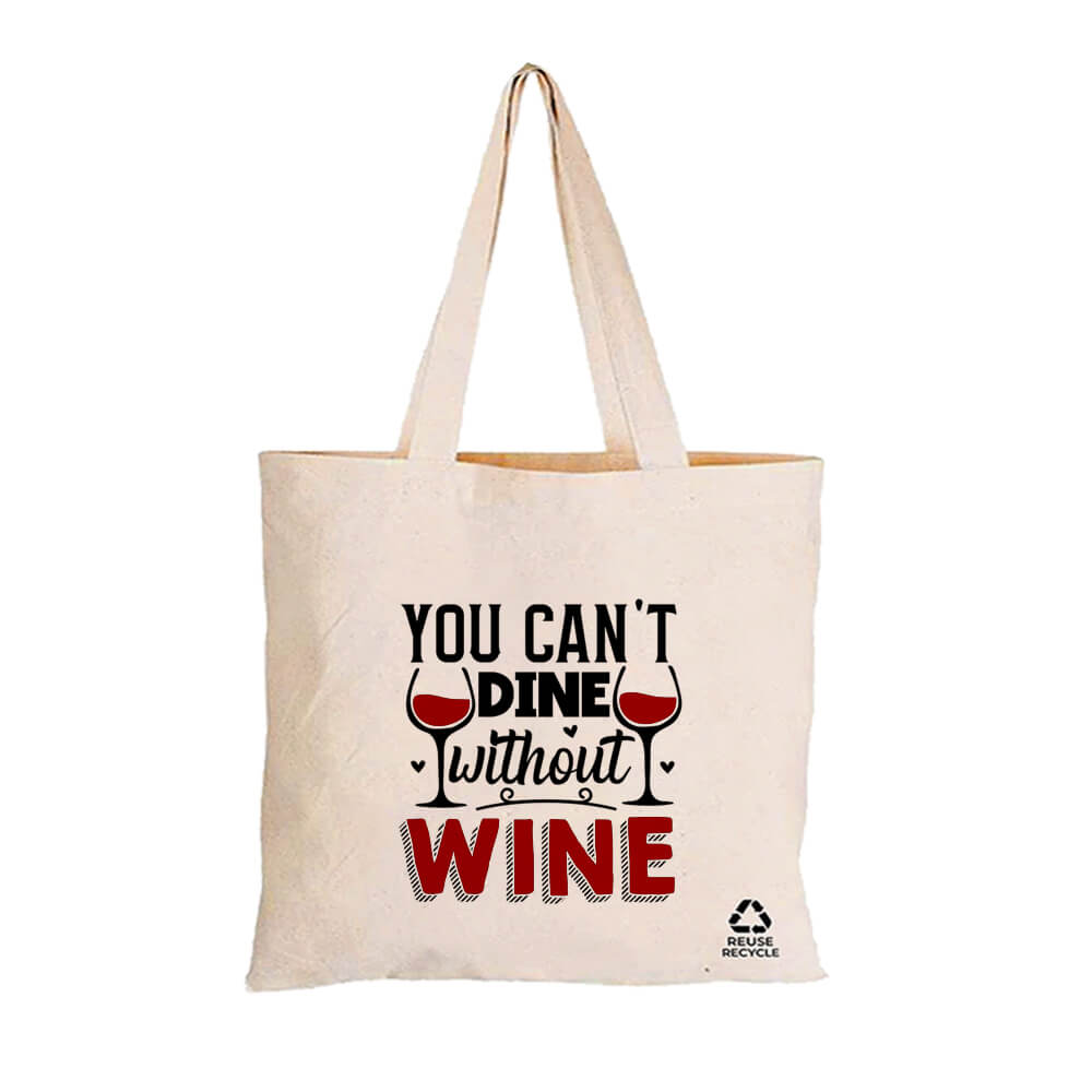 Wine Farm Reusable Canvas Tote Bag | 270GSM, 26L