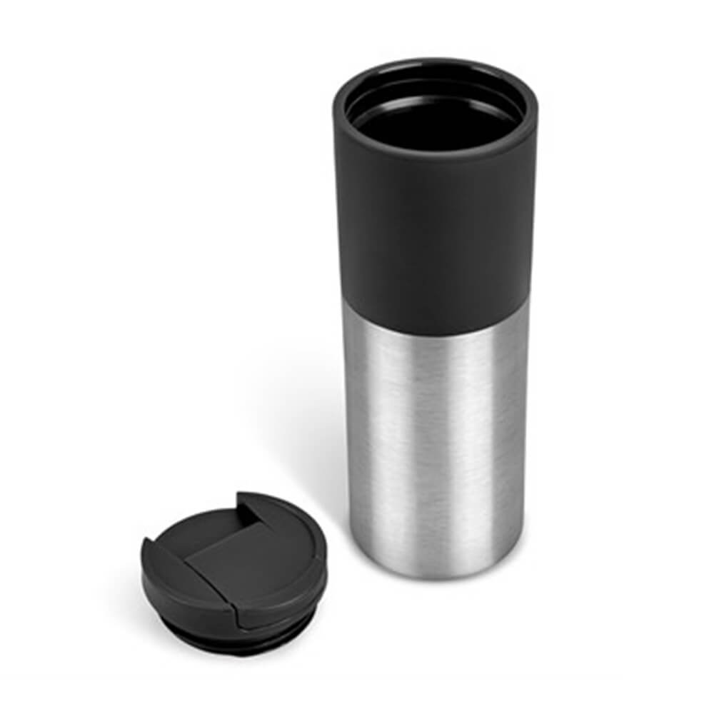 Typhoon Stainless Steel Steel & Plastic Double Wall Tumbler- 450 ml