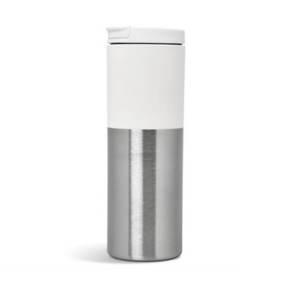 Typhoon Stainless Steel Steel & Plastic Double Wall Tumbler- 450 ml