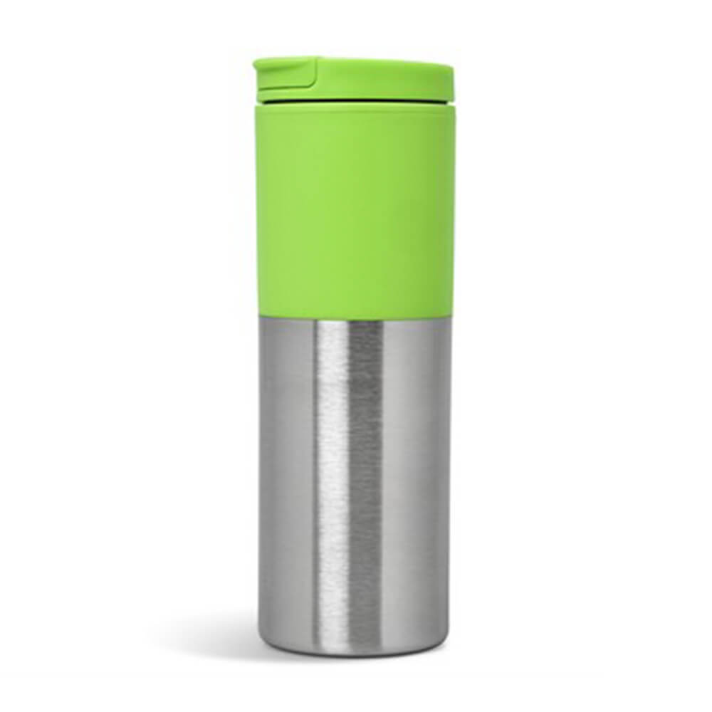 Typhoon Stainless Steel Steel & Plastic Double Wall Tumbler- 450 ml