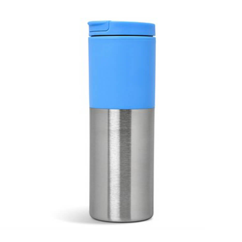 Typhoon Stainless Steel Steel & Plastic Double Wall Tumbler- 450 ml